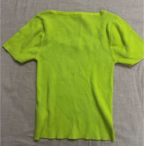 ONLY Ribbed Square Neck Top