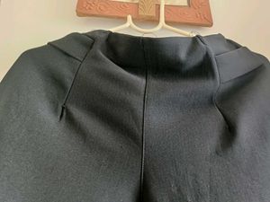black bootcut pant