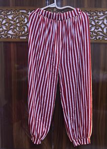 Striped Loose Fit Pants