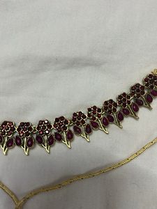 Elegant Red Stone Necklace