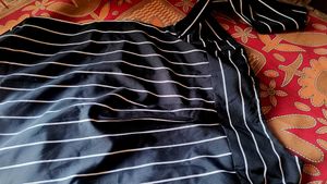 Chic Striped V-Neck Top