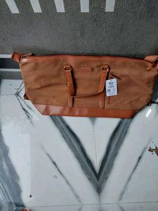 New Aircase Duffle Bag Pu Leather With Strap