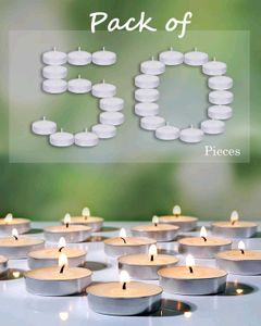 Diwali Decoration - Pack of 50 Tea Light Candles
