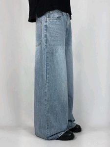 Baggy Wide Leg Light Wash Jeans