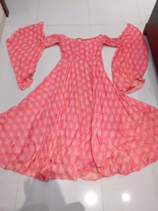 Princess' Look Designer Masline Gown