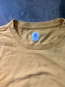 RUSSEL Men's  Yellow T-Shirt