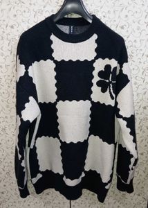 E Y T knitted pullover sweater