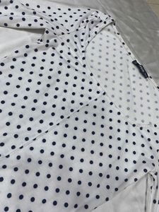 polka Dot White top