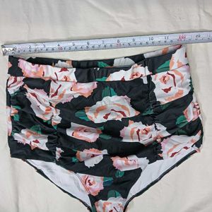 High-Waisted❤️‍🔥 Floral Bikini Bottom
