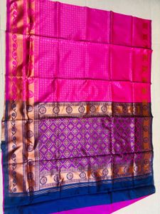 New Stunning Silk Saree with blouse piece