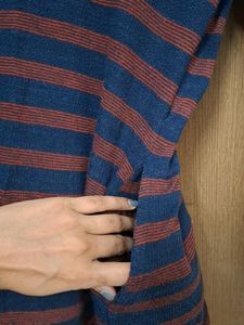 Shrug/ Striped Cardigan/ Overtop