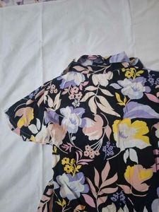 Vero Moda Floral Short Sleeve y2k Shirt