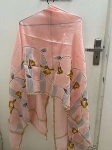 Beautiful Peach kotadoria dupatta