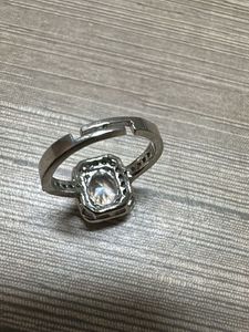 anti tarnish Sparkling Statement Ring