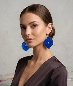 Boho Crochet Dangle Earrings