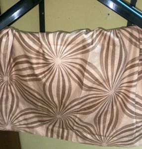 Elegant Floral Print double bedsheet