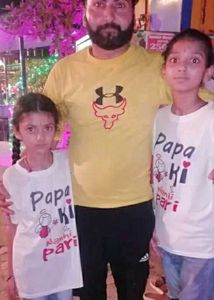 Papa Ki Nanhi Pari Tshirt For Girls