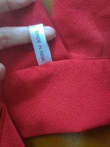Red blouse/cami tank top