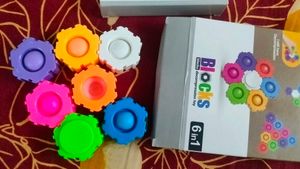 Colorful Building Blocks Set, magic puzzle