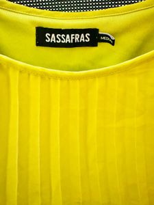 Women Skater Lime Green knee length dress