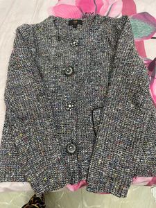 Embellished Women Coat (Blazer)
