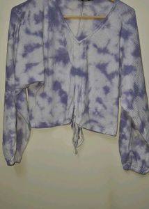 Tie-Dye Ribbed co ord set