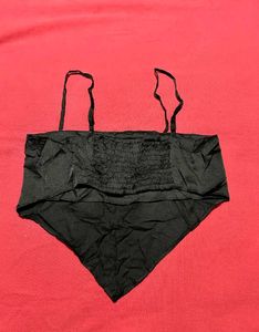 H&amp;M Black Strapless Tube Top
