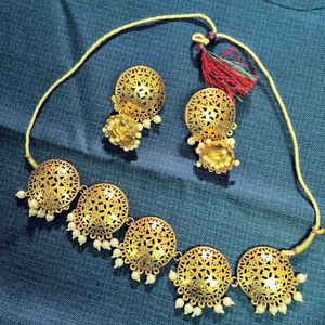 Designer Ethnic Necklace & Earring Set