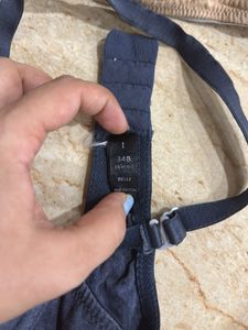 Comfortable Blue Bra wired