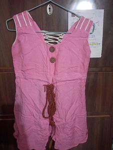Chic Pink Tunic Top