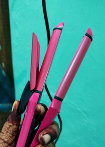 BE&amp;MAG Pink Hair Straightener