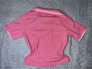 Vibrant Pink Polo Shirt