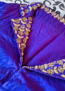 Elegant Royal Blue Saree