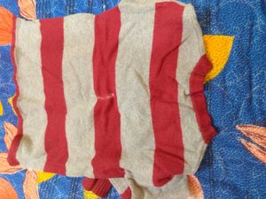 Red Cute Woolen Sweater