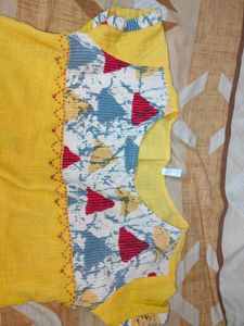 Beautiful yellow Kurta