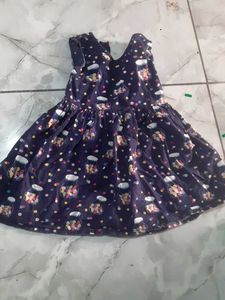 Cute Candy Jar Print Dress