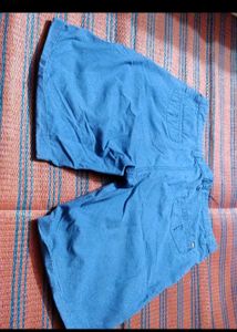 Blue Chino Shorts