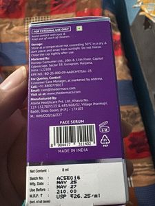 The Derma Co 2% Salicylic Acid Face Serum