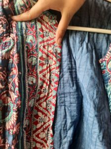 Boho Block Print Kimono Jacket