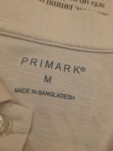 Primark Men's Classic White Polo T-Shirt