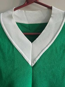 Korean oversize "One Of A Kind" V-Neck Sweater