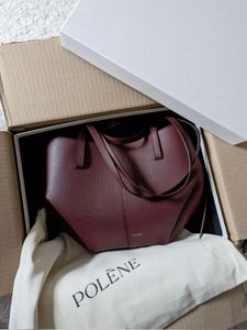 Polene Burgundy Handbag