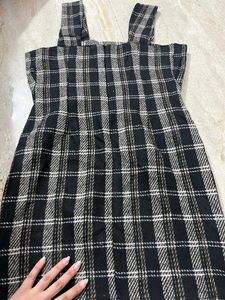 Plaid checked Mini Dress