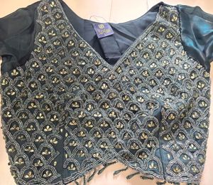 Emerald Green Lehenga set