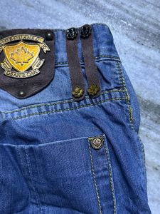Authentic Dsquared Men's Blue Denim Capris