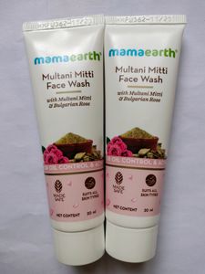 Mamaearth Multani Mitti Face Wash Pack Of 2