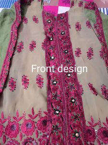 Embroidered Kurta Set with Trousers