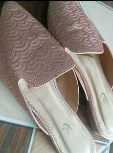pink embellished bellies