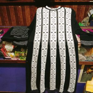 Woolen Anarkali Kurti Set