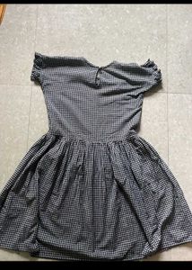 Gingham Ruffle Sleeve 👗 Dress